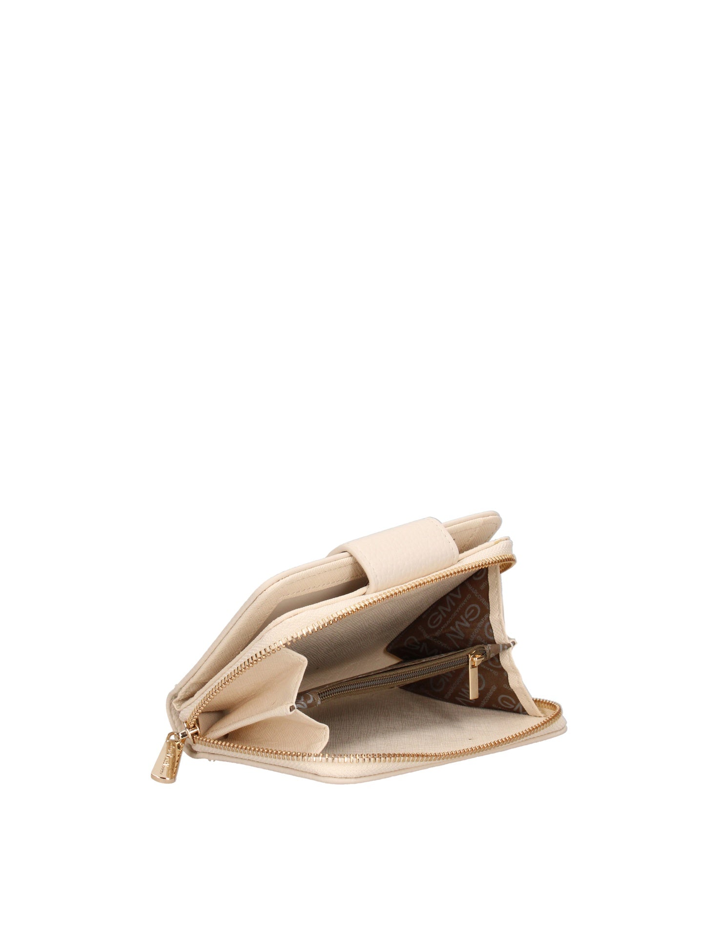 Portafoglio in Polyurethane Bianco