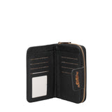 Portafoglio in Polyurethane Nero