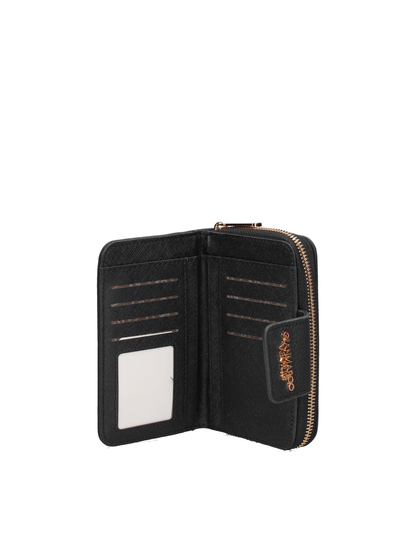 Portafoglio in Polyurethane Nero