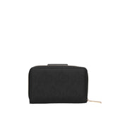 Portafoglio in Polyurethane Nero