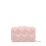 Portafoglio in Polyurethane Rosa