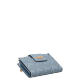 Portafoglio in Polyurethane Blu