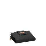 Portafoglio in Polyurethane Nero