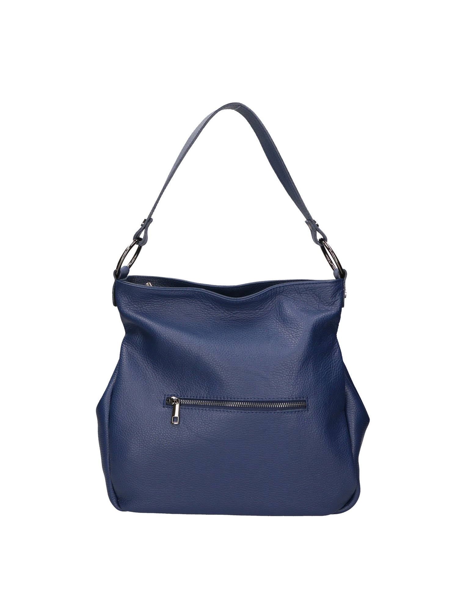 Bea Borsa a spalla da donna 100% pelle 05710-D24 BLU BLUE Gave Lux