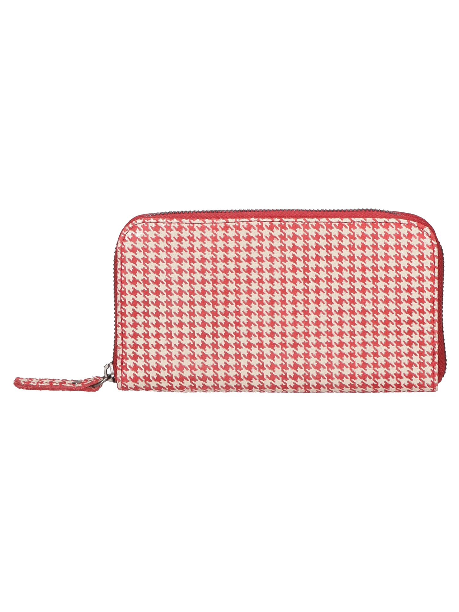 Betty Portafoglio donna in vera pelle Zip 10014-ROSSO RED Gave Lux