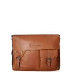 Borsa a tracolla da uomo 100% vera pelle HILB-3173-CUOIO Hill Burry