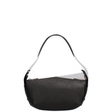 Borsa a spalla da donna Vera pelle e metallo 07228-L022 NERO Roberta Rossi