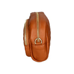 Ancilla 05305-S44 CUOIO Pochette da donna in vera pelle Gave Lux