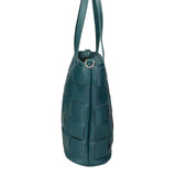 Zelia Lux Borsa a spalla da donna Vera Pelle 2118-D33 PETROLIO Chiara Ferretti