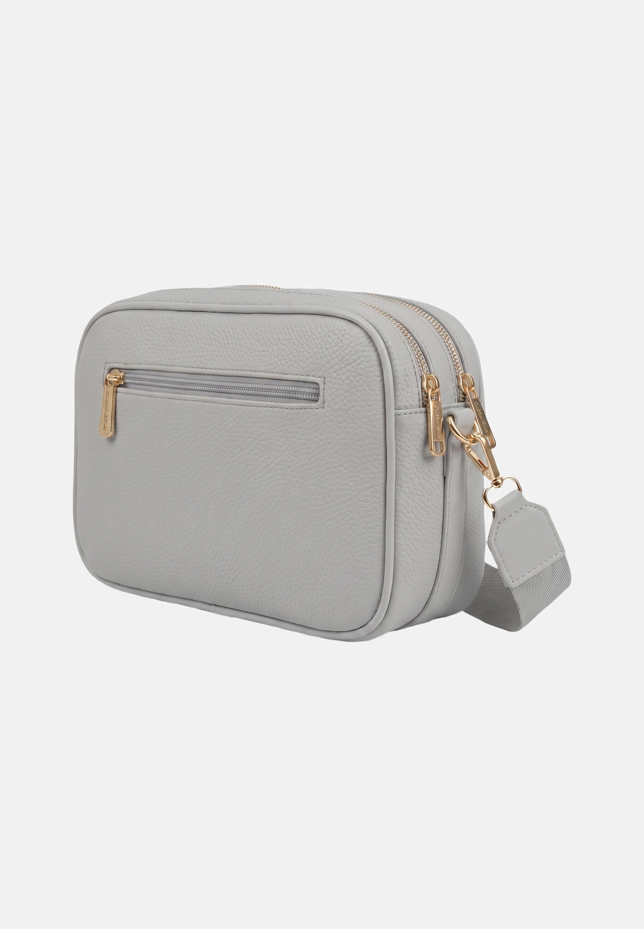 Borsa a Tracolla in Pvc Grigio