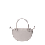 Mae Borsa a mano da donna Vera pelle 07142-D86 GRIGIO PERLA Viola Castellani