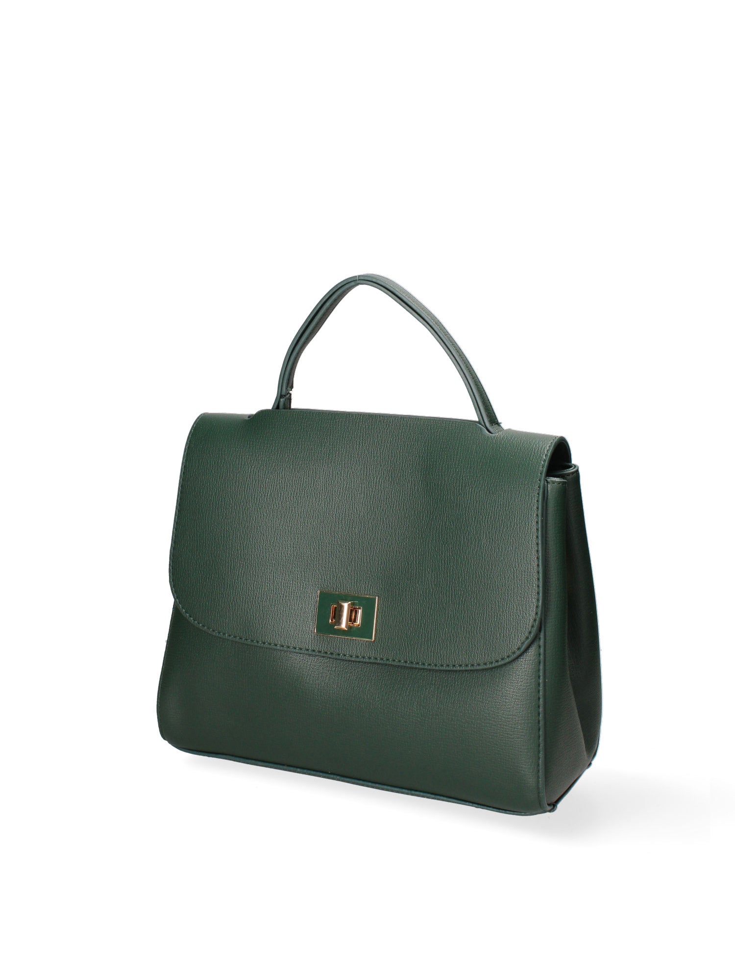 Borsa a mano da donna Ecopelle 635-1-FOREST GREEN Diana&co
