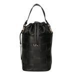 Borsa a mano da donna 100% pelle MYB-8010-FW-NERO BLACK My Best Bag