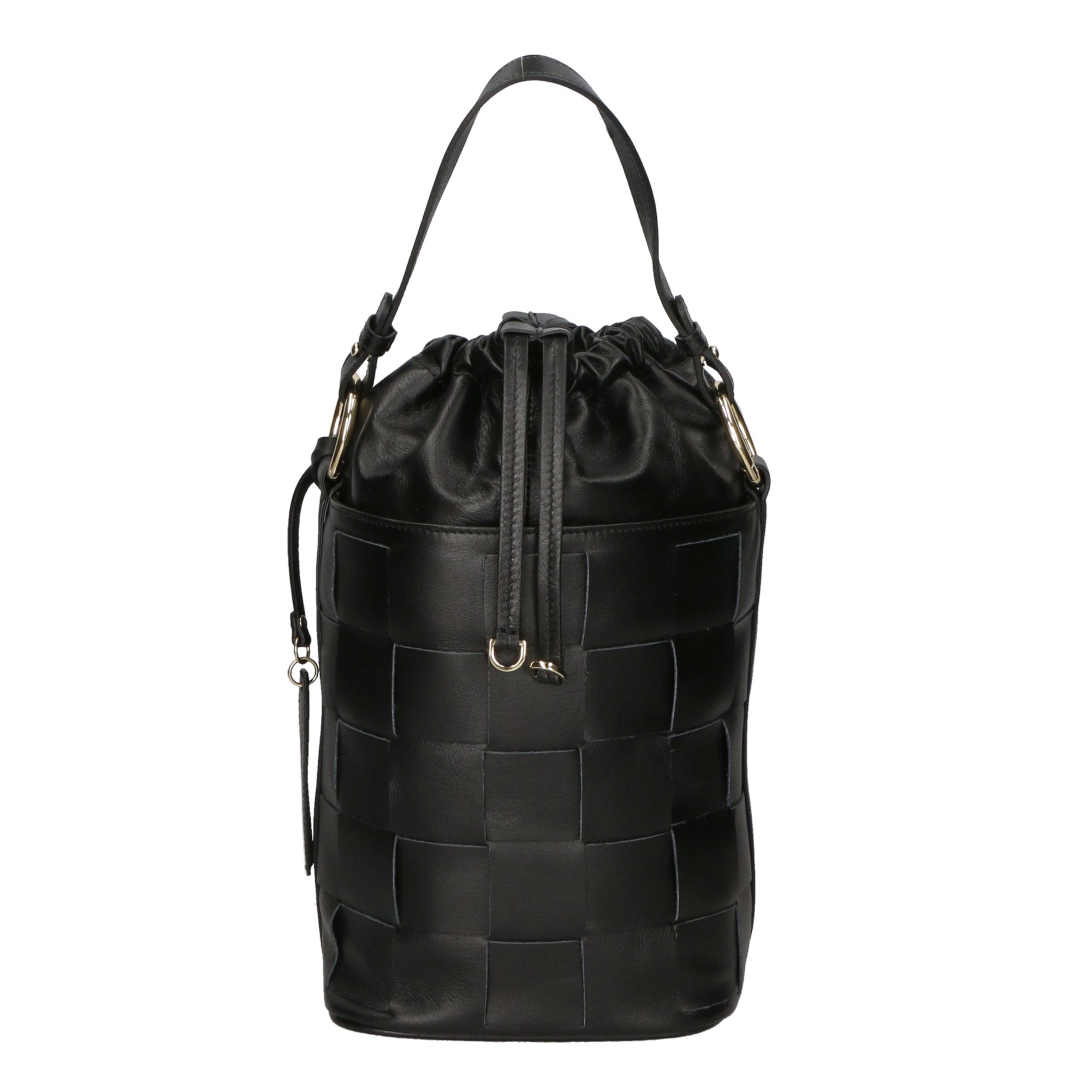 Borsa a mano da donna 100% pelle MYB-8010-FW-NERO BLACK My Best Bag