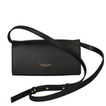 Borsa a tracolla da donna 100% pelle MYB-8048-FW-P218 NERO My Best Bag