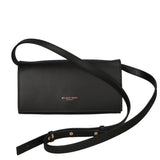 Borsa a tracolla da donna 100% pelle MYB-8048-FW-P218 NERO My Best Bag