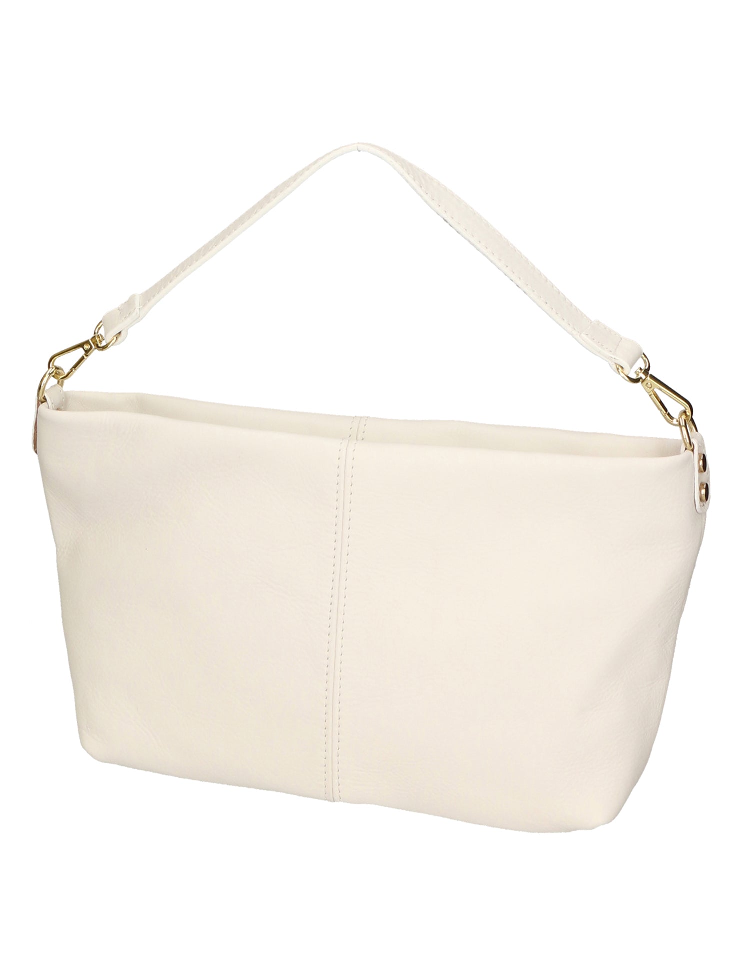 Ginevra Borsa a spalla da donna Vera pelle 05936-S01 BIANCO Gave Lux