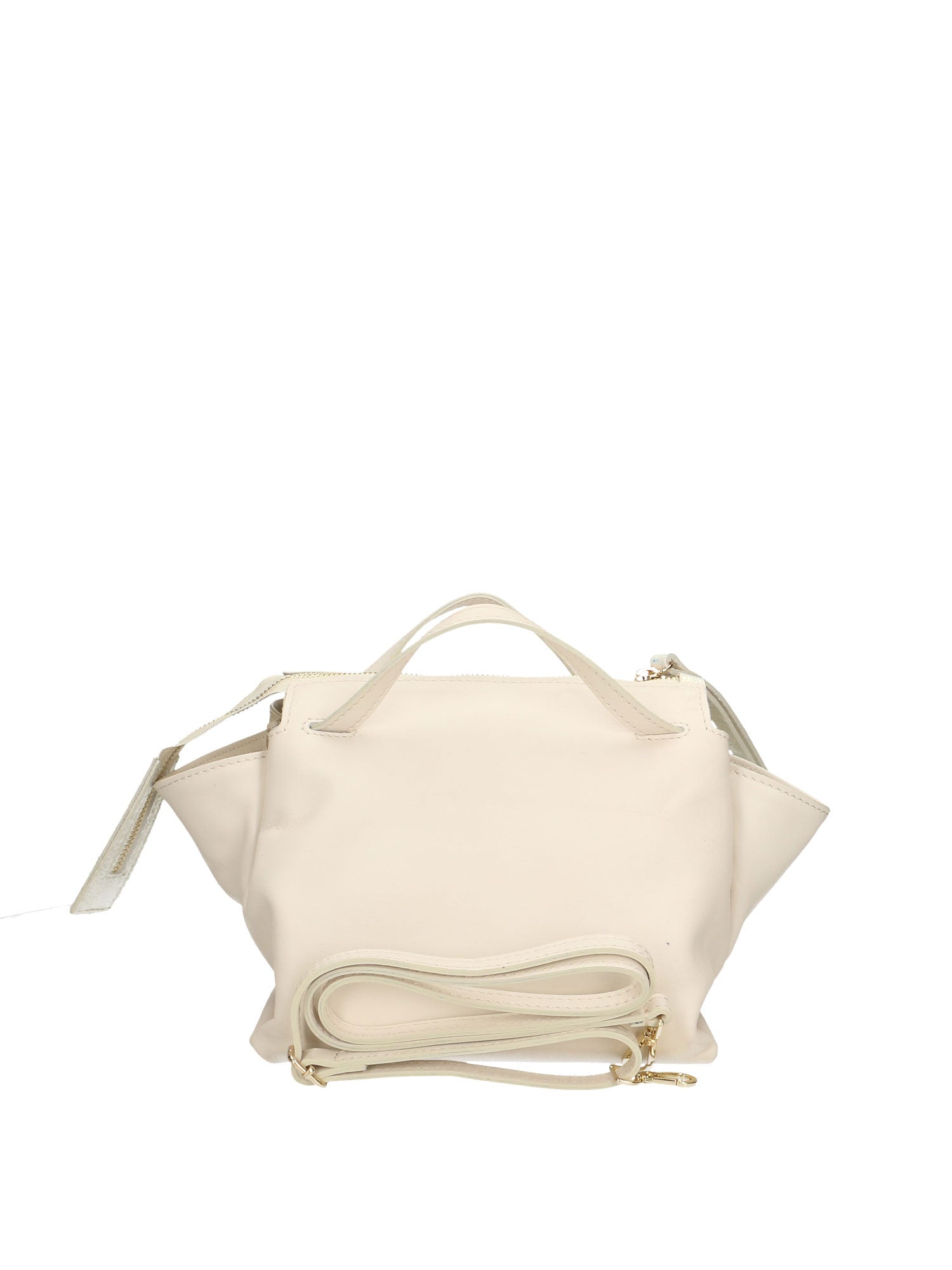 Céleste Borsa a mano da donna Vera pelle 190546-BEIGE Gave Lux