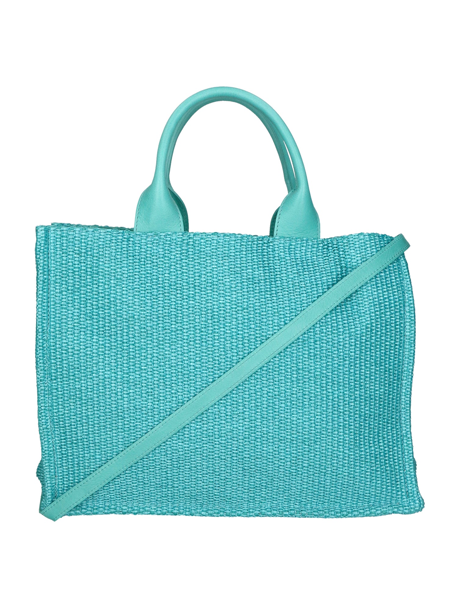 Borsa a mano da donna Misto pelle e tessuto MYB-05117-SS-179+S31 TIFFANY My Best Bag