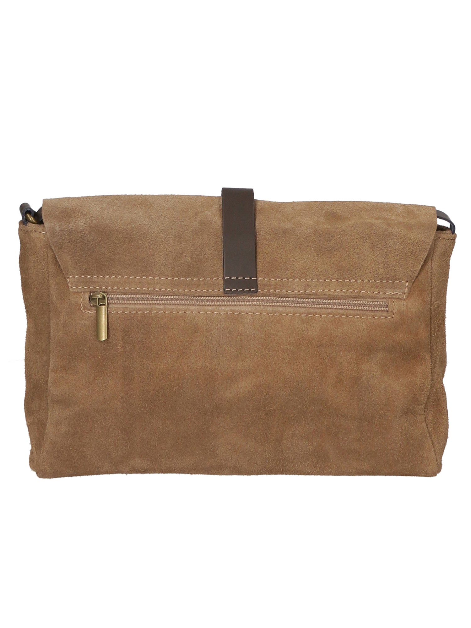 Benedetta Borsa a tracolla da donna Pelle Scamosciata 10011-TAUPE Gave Lux