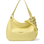Elowen Plus Borsa a spalla da donna Vera pelle B17242-GIALLO Braccialini