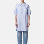 Vestito in Cotone Blu