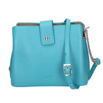 Eridana Borsa a tracolla da donna Vera pelle 1137-CIELO Gave Lux