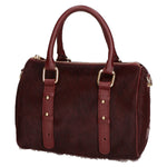 Borsa a mano da donna Vera pelle di cavallino MYB-8025-FW-BORDO My Best Bag