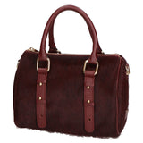 Borsa a mano da donna Vera pelle di cavallino MYB-8025-FW-BORDO My Best Bag