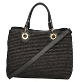 Borsa a mano da donna Paglia & Pelle MYB-05167-SS-12+D28 NERO My Best Bag