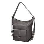Kesha Borsa a spalla da donna Vera pelle 3301-GRIGIO SCURO Gave Lux