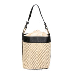 Borsa a mano da donna Cuoio & Paglia MYB-7041-SS-BEIGE+S28 NERO My Best Bag