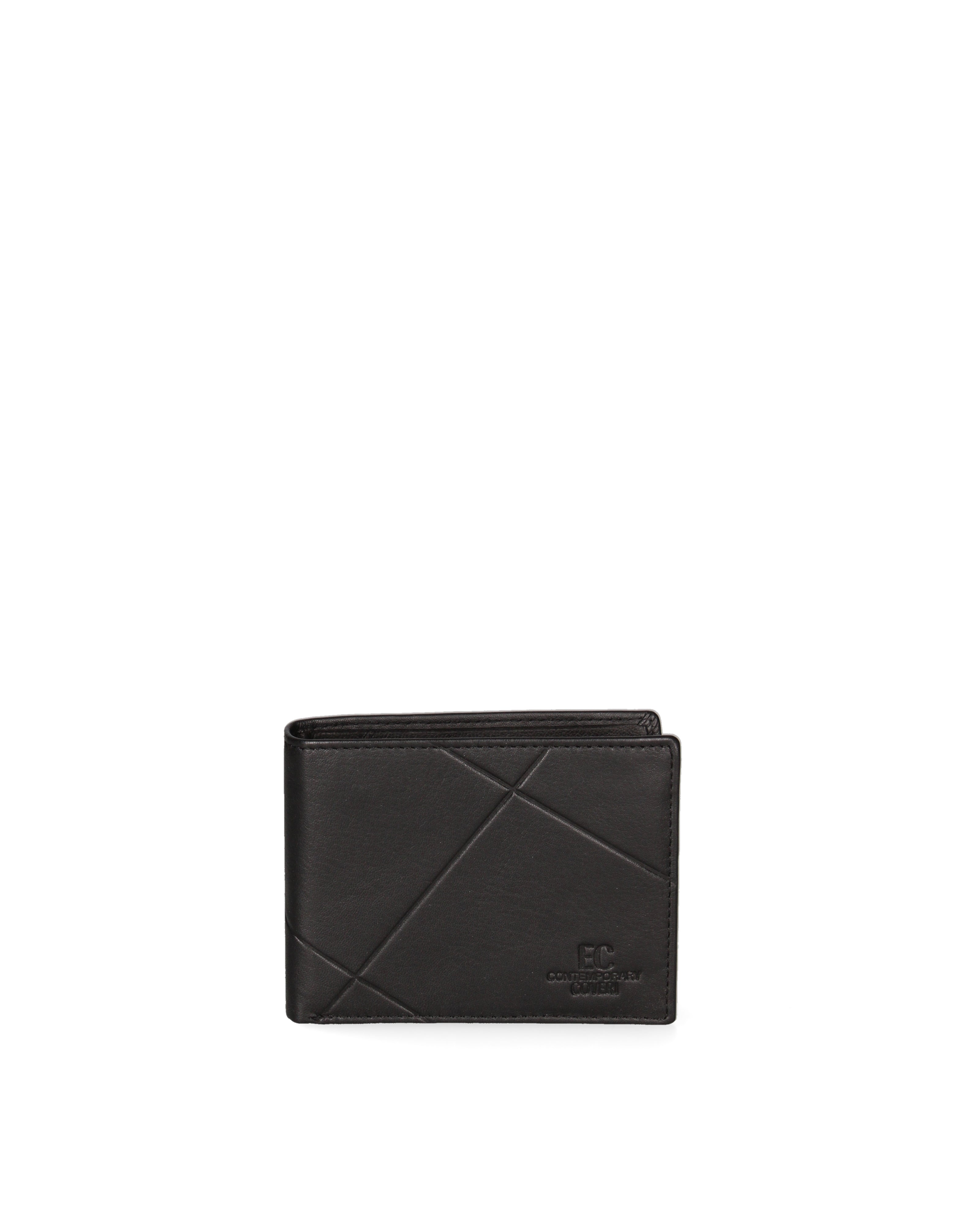 Portafoglio uomo in vera pelle Casual EC761-03-NERO EC Contemporaly COVERI