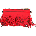 Oxsana Borsa a spalla da donna Neoprene 1311-ROSSO RED Gave Lux