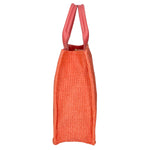 Borsa a mano da donna Misto pelle e tessuto MYB-05117-SS-524+S42 CORALLO My Best Bag