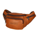 Marsupio da uomo in vera pelle Casual HILB-3044-CUOIO Hill Burry