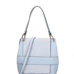 Levana Borsa a spalla da donna Vera pelle 8911-CIELO Gave Lux