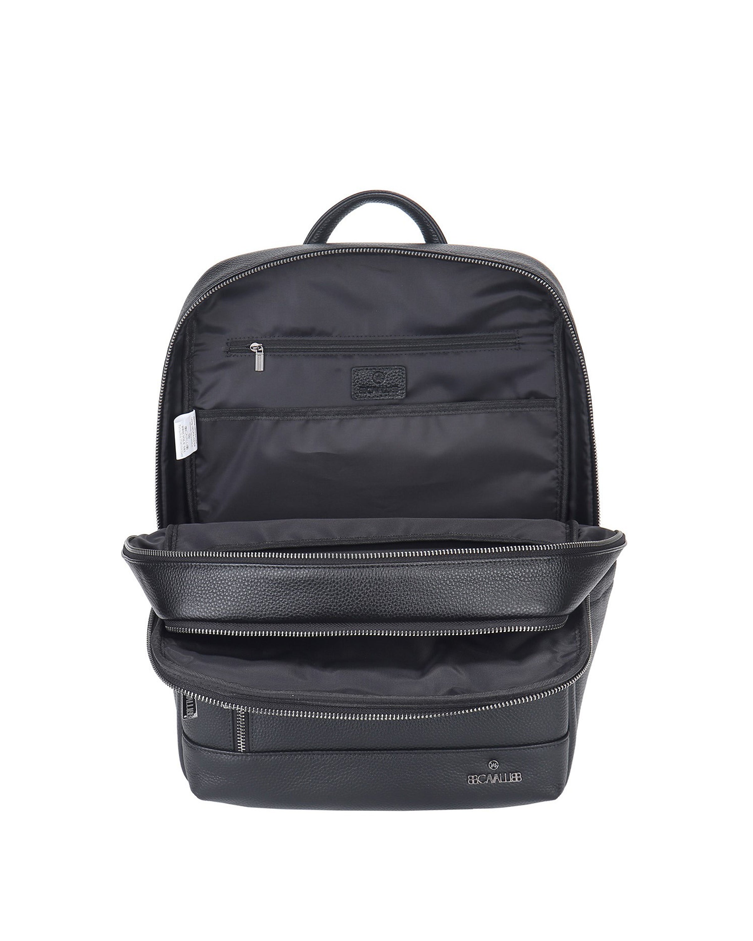 Zaino unisex in vera pelle Casual BC1305-NERO B Cavalli