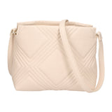 Ines Borsa a tracolla da donna Vera pelle 06049-GREIGE Gave Lux