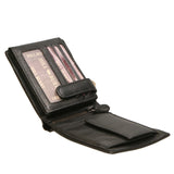 Portafoglio uomo in vera pelle RFID HILB-6705-NERO Hill Burry