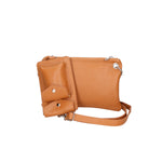 Ifigenia Borsa a tracolla da donna Vera pelle 05932-D44 CUOIO COGNAC Gave Lux