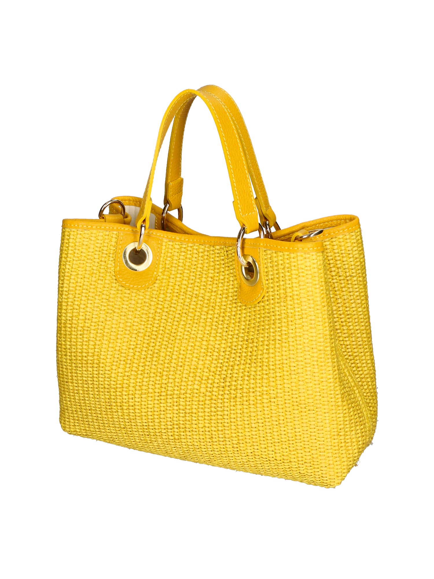 Borsa a mano da donna Paglia & Pelle MYB-05167-SS-312+D04 GIALLO My Best Bag