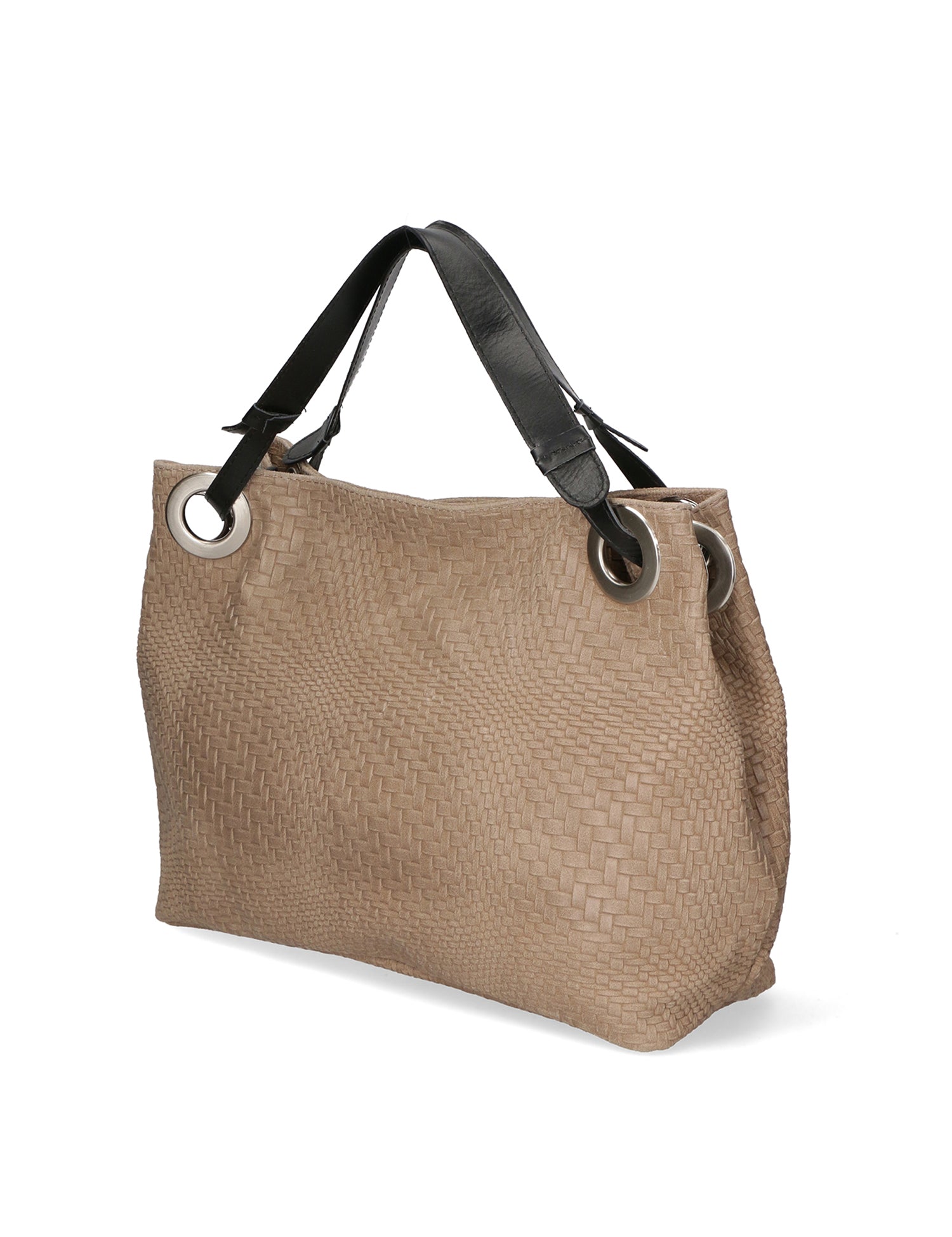 Emilia Borsa a spalla da donna Vera pelle 80059-004 TAUPE Gave Lux