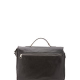 Borsa a mano unisex in vera pelle Made in Italy 4576-NERO Alessia Firenze
