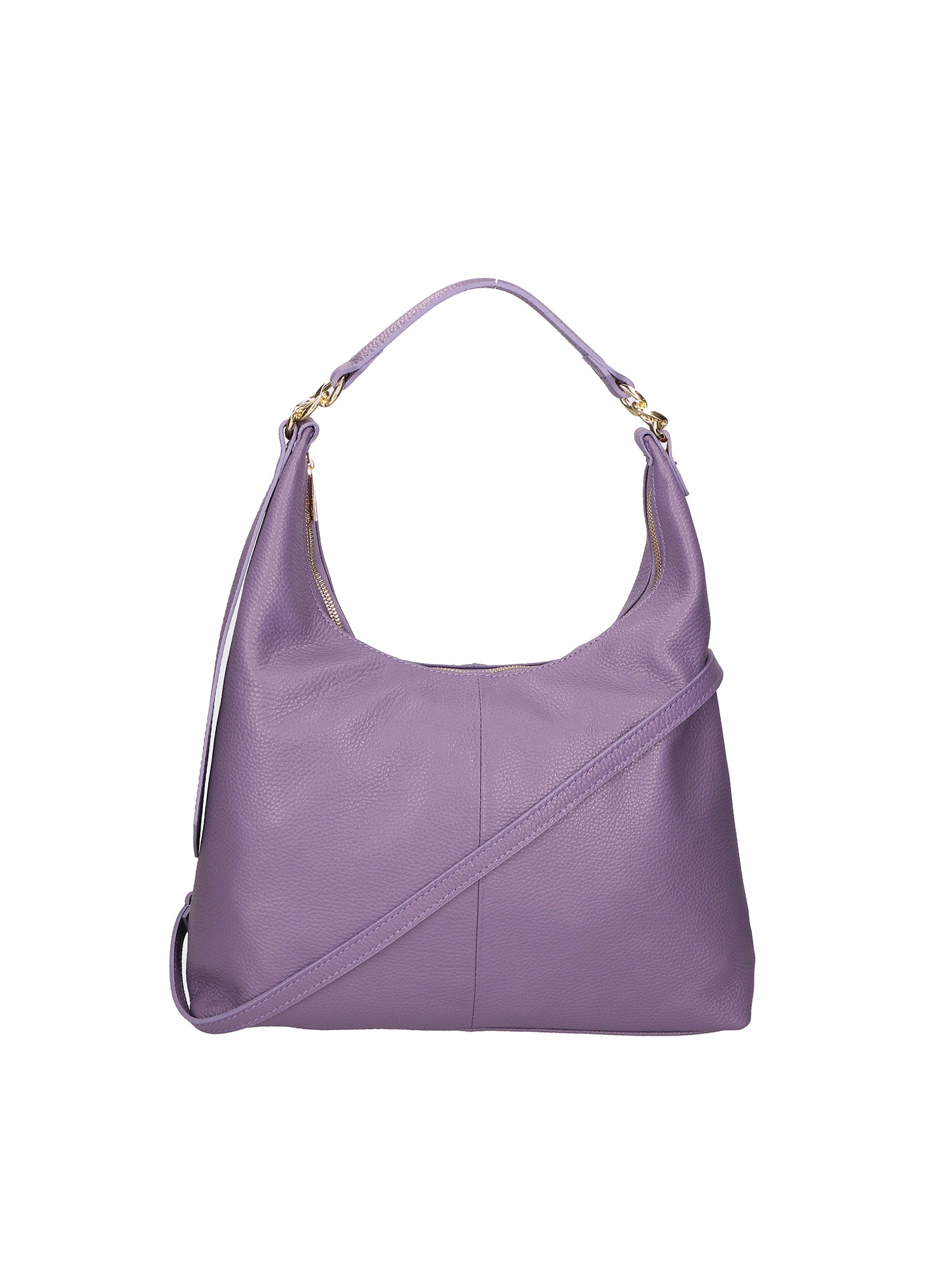 Ursula Borsa a spalla da donna Vera pelle 06673-D87 VIOLET Gave Lux