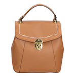 Giuditta Borsa a mano da donna 100% pelle 05937-L125 CUOIO Gave Lux