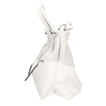 Firenze Borsa a mano da donna Vera pelle 01838-BIANCO WHITE Gave Lux