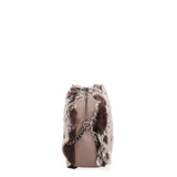 Ambre Borsa a spalla donna Vera pelle 8489-FANGO Gave Lux