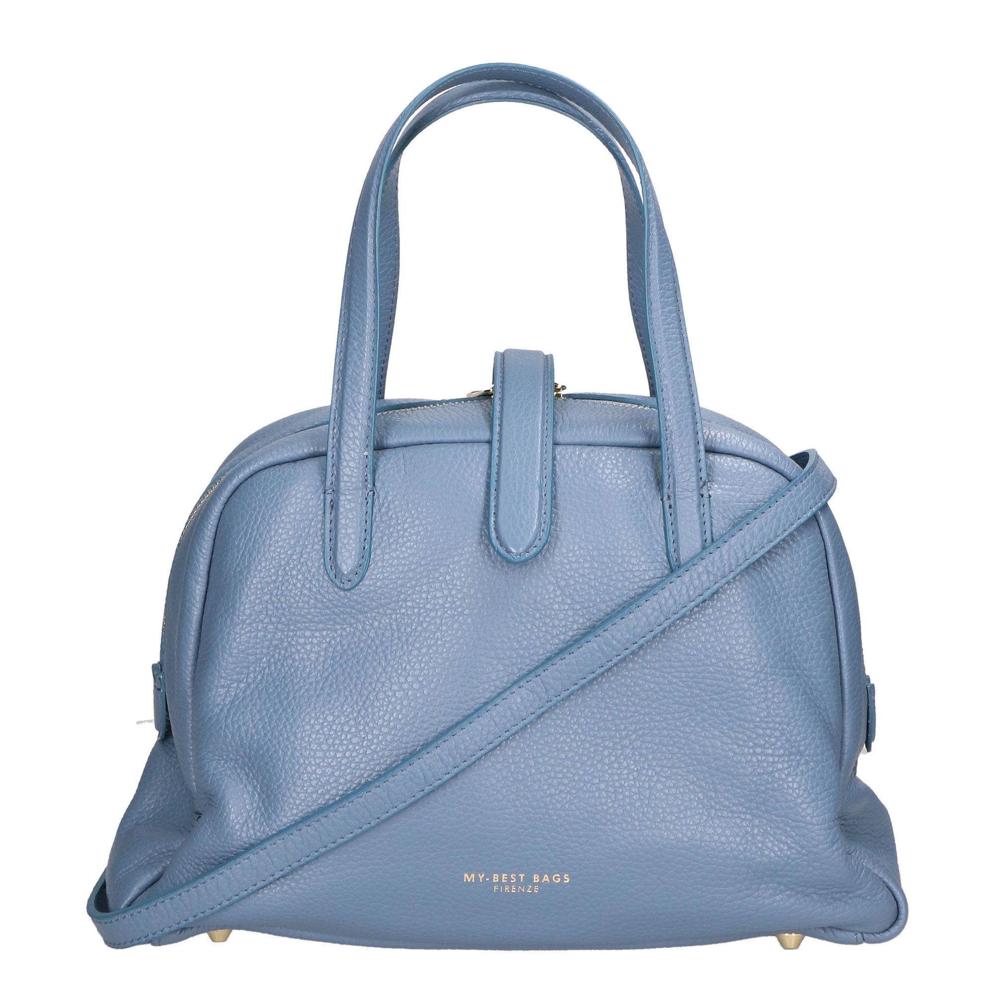 Borsa a mano da donna 100% vera pelle MYB-6007G-FW-D41 CARTA DI ZUCCHERO My Best Bag