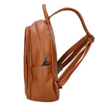 Vida Borsa in Vera Pelle Cuoio Scuro Chiara Ferretti